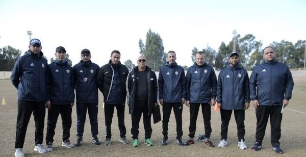 الطاقم الفني للمنتخب الاولمبي الليبي
