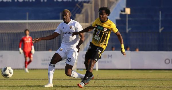 لقطة من المباراة