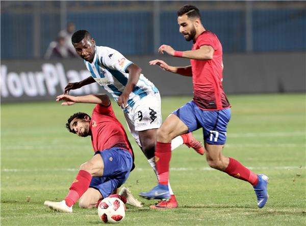 من لقاء سابق بين الأهلي وبيراميدز
