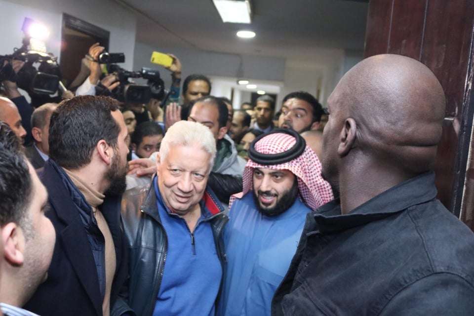تركي آل الشيخ ومرتضى منصور