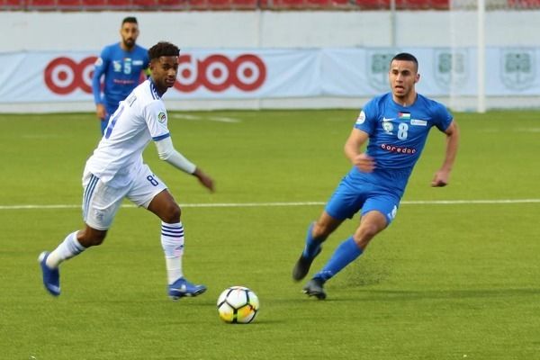 من لقاء الذهاب بين هلال القدس والنصر العماني