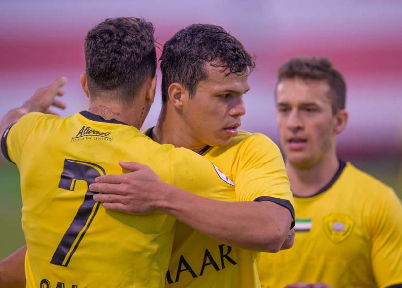 فرحة لاعبي الوصل