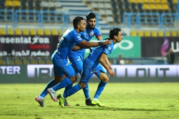 فرحة لاعبي الزمالك