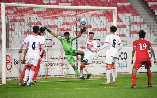 جانب من المباراة