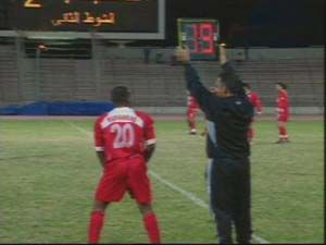 حسن زاهر المحترف العماني في اول ضهور له مع المحرق