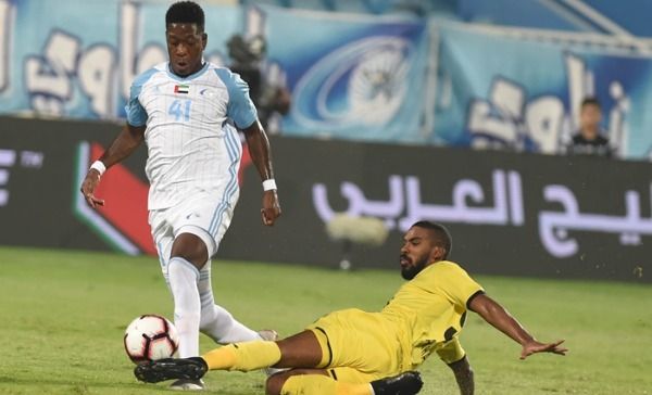 من لقاء بني ياس مع الوصل في الدور الأول