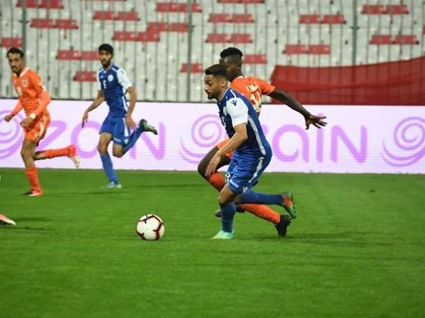 لقطة من المباراة