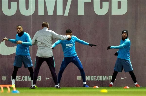 تدريبات برشلونة