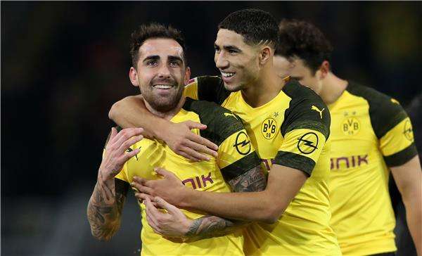 لاعبو دورتموند