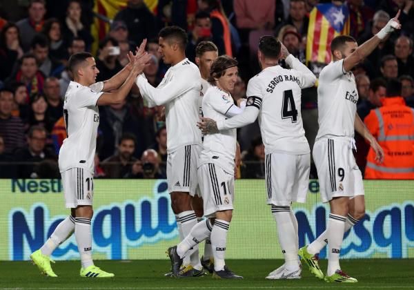 لاعبو ريال مدريد