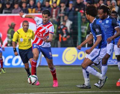 من لقاء سابق بين الفريقن