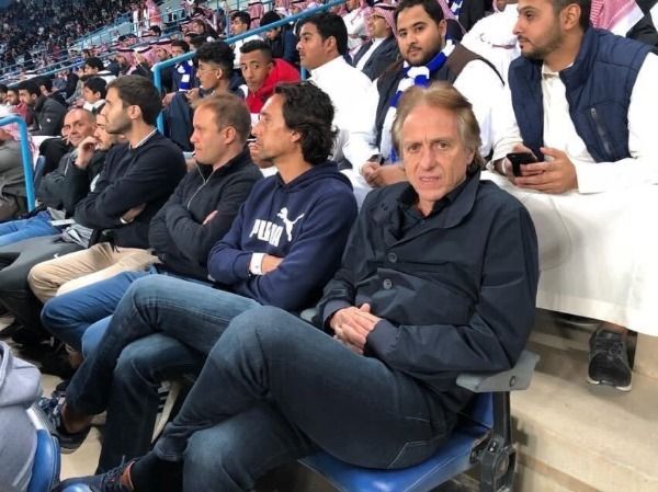 جيسوس خلال اللقاء