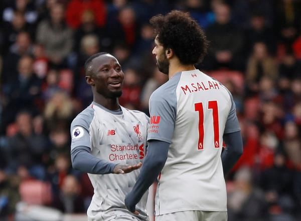  نابي كيتا ومحمد صلاح