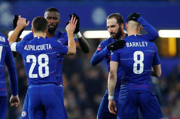 لاعبو تشيلسي