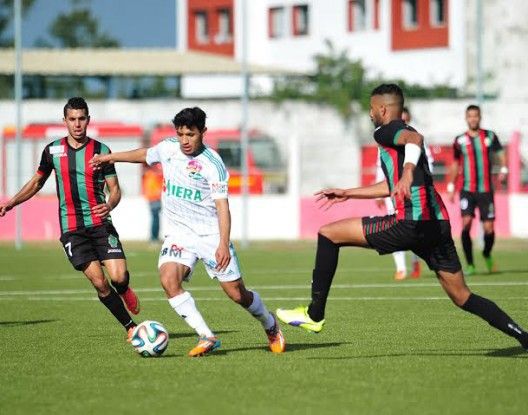 من مباراة سابقة بين الجيش والرجاء البيضاوي