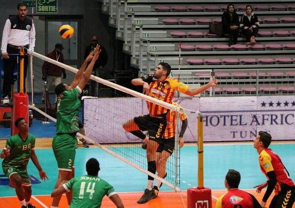 من مباراة الترجي وصحار العماني