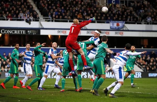 جانب من المباراة