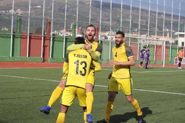 فرحة لاعبي العهد