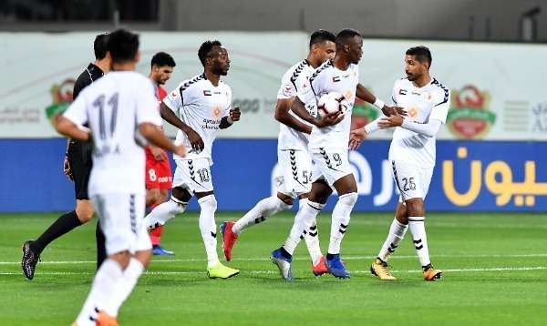 من لقاء شباب الأهلي وعجمان 