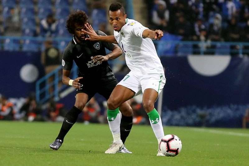 جانب من المباراة