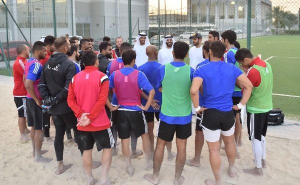 منتخب الإمارات للكرة الشاطئية