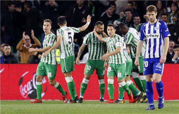 لاعبو ريال بيتيس