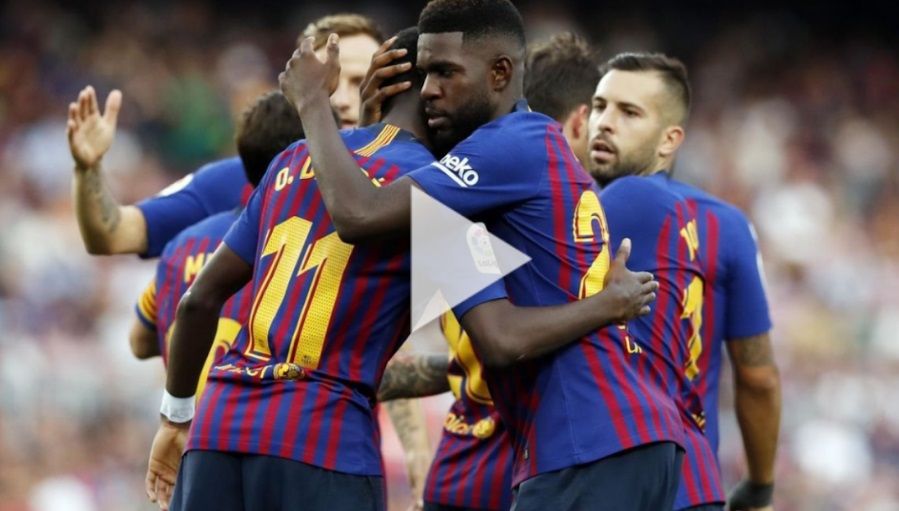 لاعبو برشلونة