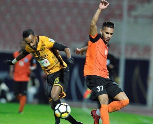 مباراة سابقة بين القادسية و كاظمة 