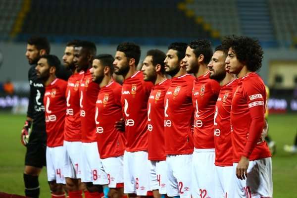 لاعبو الأهلي المصري