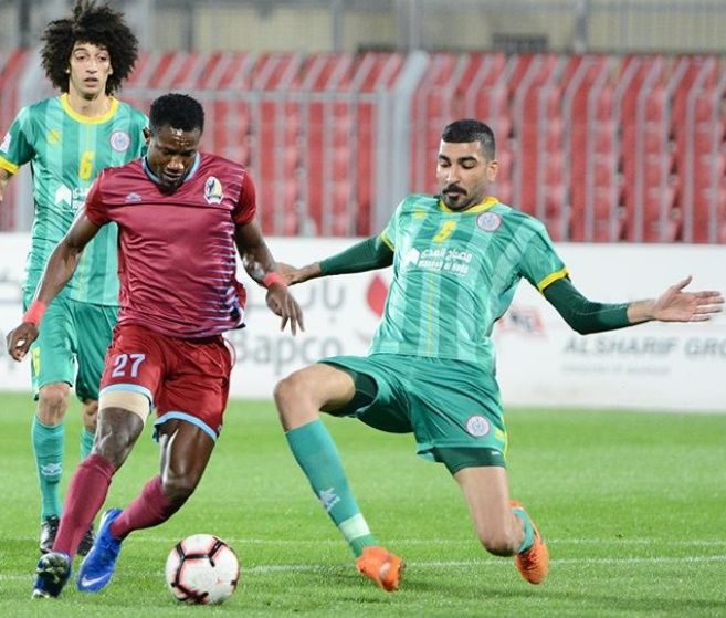 لقطة من مباراة المالكية مع الشباب