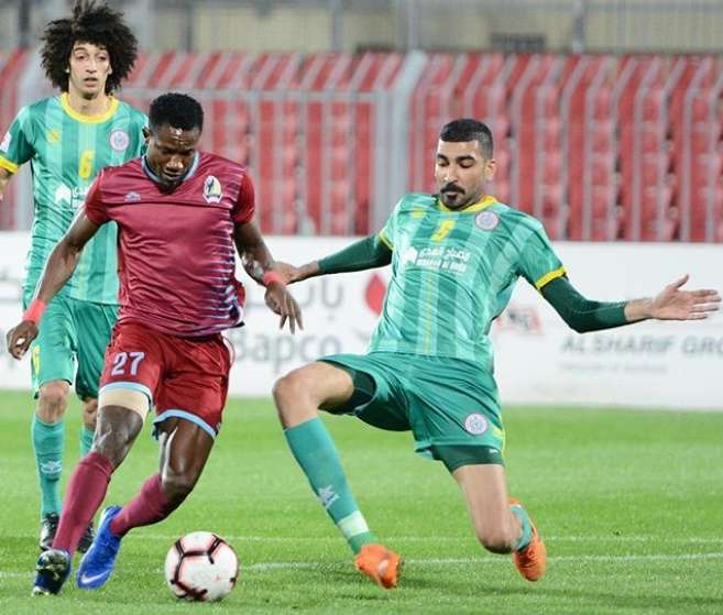 لقطة من مباراة المالكية مع الشباب