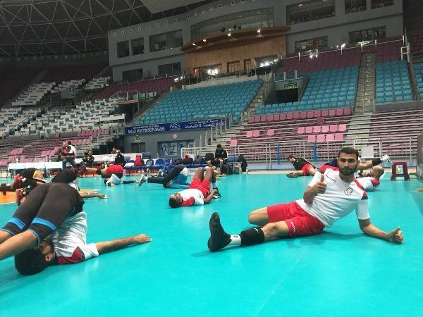 جانب من تدريبات السلام