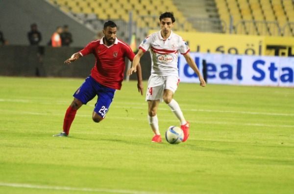 من لقاء الزمالك والأهلي