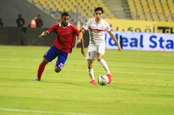 من لقاء الزمالك والأهلي