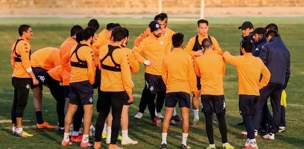 من مران الفريق 