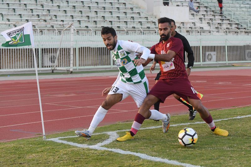 جانب من لقاء النصر والعربي