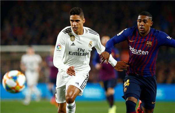 من مباراة الذهاب في كلاسيكو الكأس