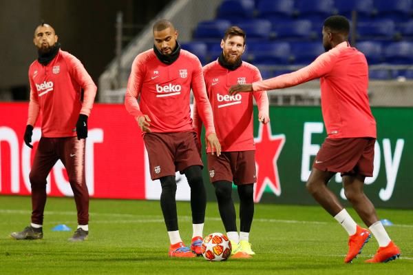 لاعبو برشلونة