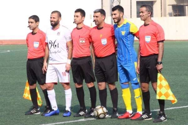 لقطة من المباراة