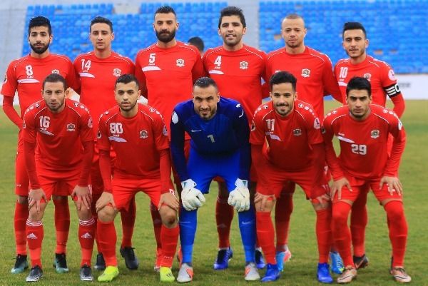 لاعبو فريق الجزيرة