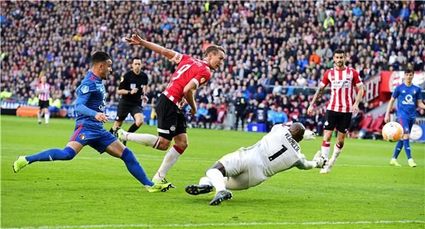 جانب من المباراة