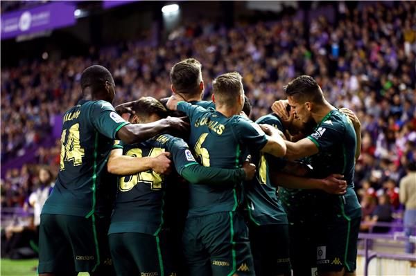 فرحة لاعبي بيتيس