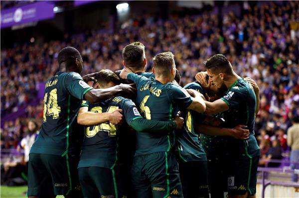 فرحة لاعبي بيتيس