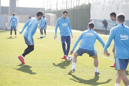 جانب من التدريبات