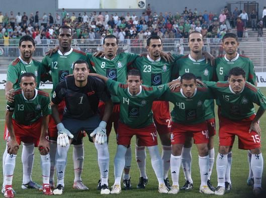 نجوم الوحدات قبل بداية اللقاء
