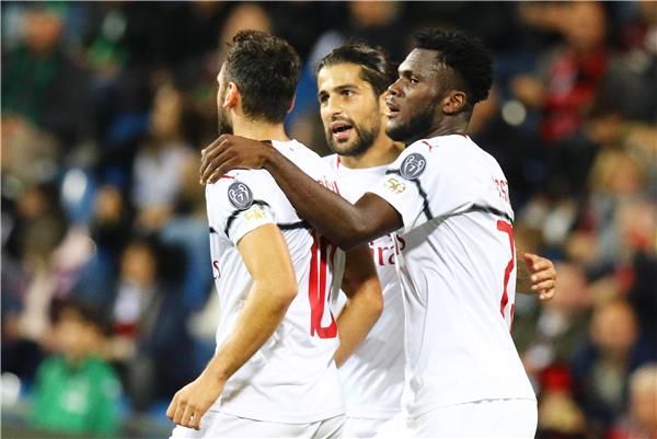 لاعبو ميلان