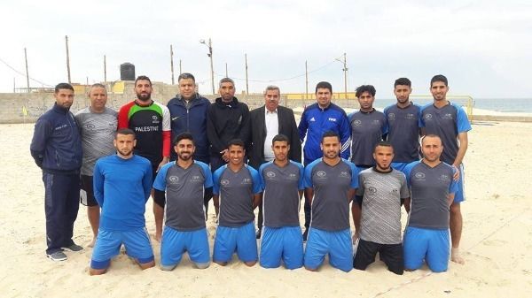 منتخب فلسطين لكرة الشواطئ