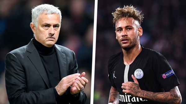 جوزيه مورينيو ونيمار جونيور