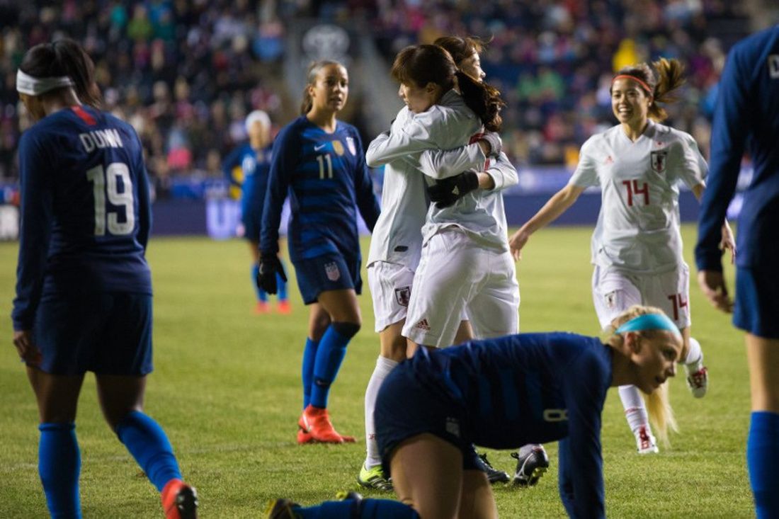 تعادل سيدات اليابان في الوقت الحاسم مع الولايات المتحدة