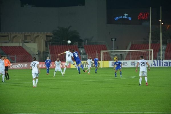 من لقاء هلال القدس والجيش السوري في كاس الاتحاد الآسيوي
